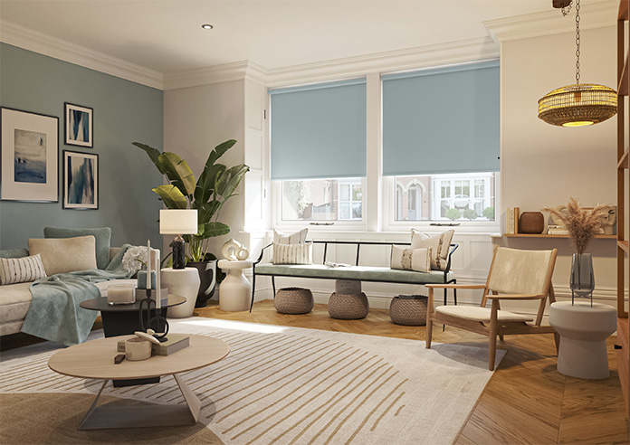 Trapani (Blackout), Pewter - Twist&Fit Roller Blind - Image 7